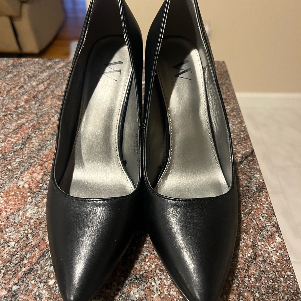 Worthington Classic Black 3 3/4” Heels